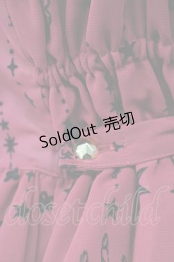 画像4: Angelic Pretty / Holy Lanternジャンパースカート  ワイン T-25-04-20-001-AP-OP-SA-ZI
