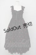 Angelic Pretty / Petit Heartジャンパースカート  黒ｘ赤 T-25-04-20-002-AP-OP-SA-ZI