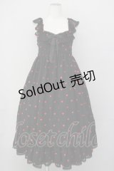 Angelic Pretty / Petit Heartジャンパースカート  黒ｘ赤 T-25-04-20-002-AP-OP-SA-ZI