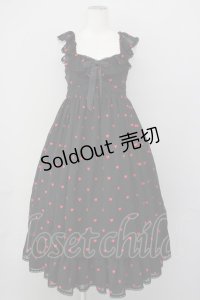 Angelic Pretty / Petit Heartジャンパースカート  黒ｘ赤 T-25-04-20-002-AP-OP-SA-ZI