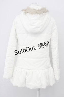 画像2: LIZ LISA / ドットチュール重ねショートコート  白 T-25-04-20-011-LO-CO-SA-ZI