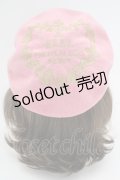 BABY,THE STARS SHINE BRIGHT / HAT BABYプリンセスドロッププリントベレー  ピンク T-25-04-20-014-BA-AC-SA-ZI