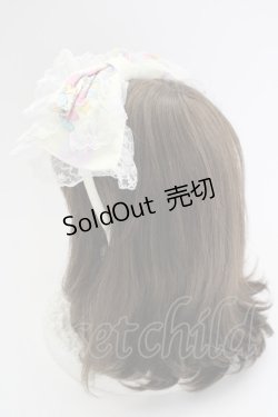 画像2: BABY,THE STARS SHINE BRIGHT / くみゃちゃんのKiraKira Sweets Halloween柄カチューシャ  レモン T-25-04-20-015-BA-ZA-SA-ZI