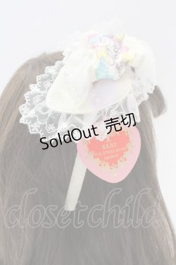 画像3: BABY,THE STARS SHINE BRIGHT / くみゃちゃんのKiraKira Sweets Halloween柄カチューシャ  レモン T-25-04-20-015-BA-ZA-SA-ZI