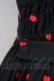 画像4: Angelic Pretty / Petit Heartジャンパースカート  黒ｘ赤 T-25-04-20-002-AP-OP-SA-ZI