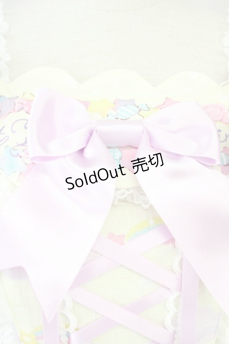 画像5: BABY,THE STARS SHINE BRIGHT / くみゃちゃんのKiraKira Sweets Halloween柄ジャンパースカートII  レモン T-25-04-21-019-BA-OP-SA-ZI (5)