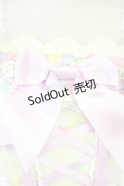 画像5: BABY,THE STARS SHINE BRIGHT / くみゃちゃんのKiraKira Sweets Halloween柄ジャンパースカートII  レモン T-25-04-21-019-BA-OP-SA-ZI