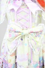 画像6: BABY,THE STARS SHINE BRIGHT / くみゃちゃんのKiraKira Sweets Halloween柄ジャンパースカートII  レモン T-25-04-21-019-BA-OP-SA-ZI (6)