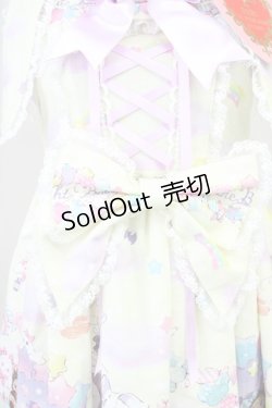 画像6: BABY,THE STARS SHINE BRIGHT / くみゃちゃんのKiraKira Sweets Halloween柄ジャンパースカートII  レモン T-25-04-21-019-BA-OP-SA-ZI