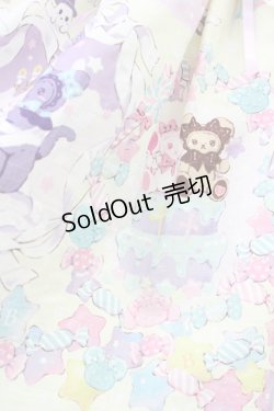 画像7: BABY,THE STARS SHINE BRIGHT / くみゃちゃんのKiraKira Sweets Halloween柄ジャンパースカートII  レモン T-25-04-21-019-BA-OP-SA-ZI