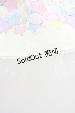 画像8: BABY,THE STARS SHINE BRIGHT / くみゃちゃんのKiraKira Sweets Halloween柄ジャンパースカートII  レモン T-25-04-21-019-BA-OP-SA-ZI