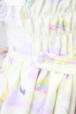 画像9: BABY,THE STARS SHINE BRIGHT / くみゃちゃんのKiraKira Sweets Halloween柄ジャンパースカートII  レモン T-25-04-21-019-BA-OP-SA-ZI (9)