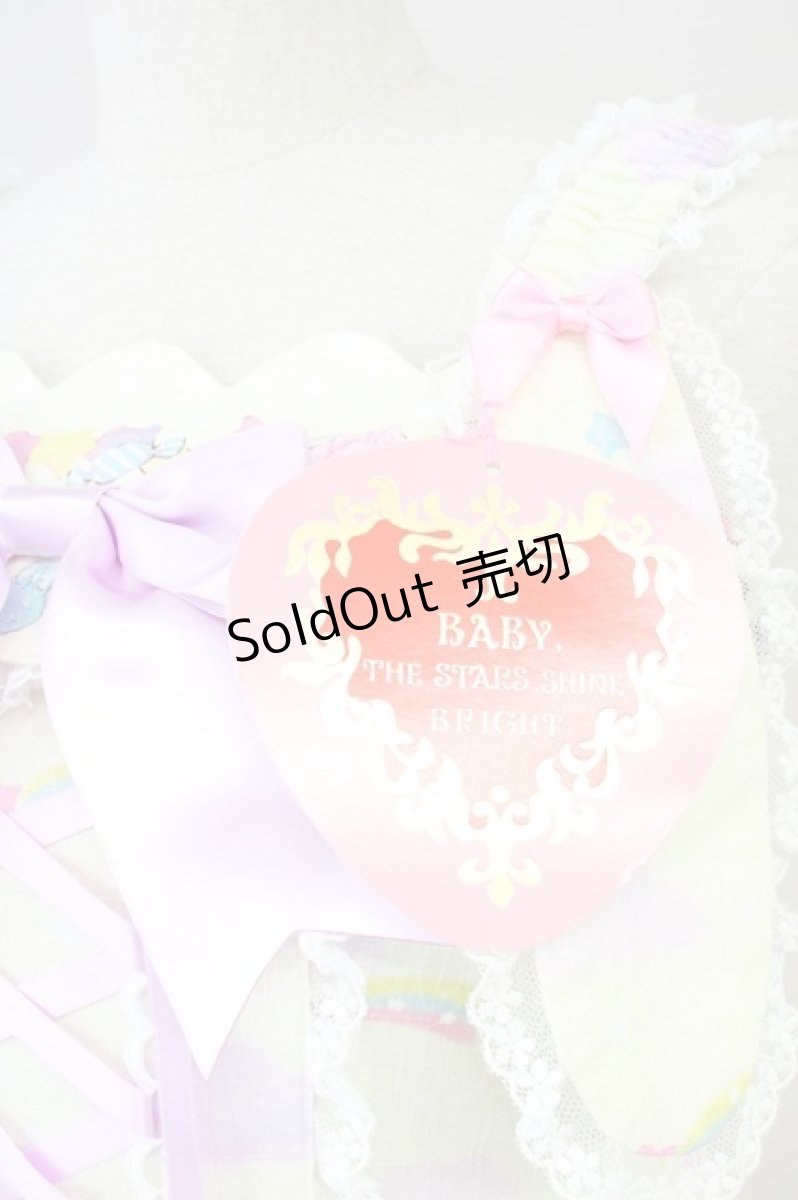 画像10: BABY,THE STARS SHINE BRIGHT / くみゃちゃんのKiraKira Sweets Halloween柄ジャンパースカートII  レモン T-25-04-21-019-BA-OP-SA-ZI (10)