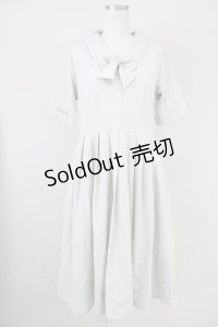 Fi.n.t / スカーフタイ使いワンピース  ミント T-25-04-21-020-CA-OP-SA-ZI