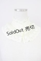 La poesie de camelia / Miss Cocoレースチョーカー  生成り T-25-04-21-024-LO-AC-SA-ZI