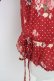 画像4: KETTY / フラワーブーケドットブラウス  赤 T-25-04-21-010-EL-BL-SA-ZI