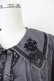 画像4: axes femme POETIQUE / 薔薇ブーケ刺繍入りブラウス  グレー T-25-04-21-014-AX-BL-SA-ZI