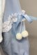 画像3: ililil / ふわふわえんじぇるちゃんコート  白Ｘサックス T-25-04-23-020-PU-CO-SA-ZT