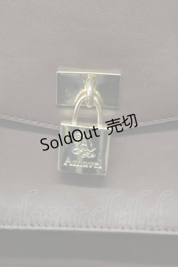 画像2: Amavel / カギ付A4サッチェルバッグ  ブラウン T-25-04-23-022-CA-BG-SA-ZI