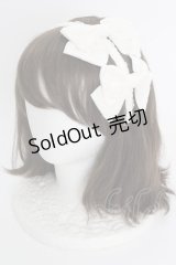 BABY,THE STARS SHINE BRIGHT / 2個リボンカチューシャ  生成り T-25-04-23-028-BA-AC-SA-ZI