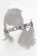 LOLITAその他(お買取対象外) / リボンカチューシャ  白Ｘグレー T-25-04-23-029-LO-AC-SA-ZI