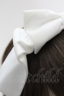 画像3: LOLITAその他(お買取対象外) / リボンカチューシャ  白Ｘグレー T-25-04-23-029-LO-AC-SA-ZT
