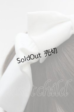 画像3: LOLITAその他(お買取対象外) / リボンカチューシャ  白Ｘグレー T-25-04-23-029-LO-AC-SA-ZI