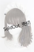 LOLITAその他(お買取対象外) / フリルリボンカチューシャ  アイボリーＸ黒 T-25-04-23-030-LO-AC-SA-ZT