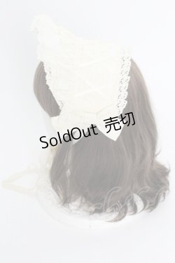 画像2: BABY,THE STARS SHINE BRIGHT / フリルレースヘッドドレス  生成り T-25-04-23-031-BA-AC-SA-ZT