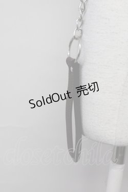 画像4: LOLITAその他(お買取対象外) / チョーカーチェーンアクセ  黒Ｘシルバー T-25-04-23-036-LO-AC-SA-ZT