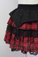 画像3: LOLITAその他(お買取対象外) / チェックフリルキュロット  黒Ｘ赤チェック T-25-04-23-003-LO-PA-SA-ZT (3)