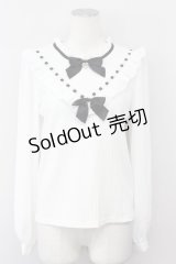 Secret Honey / はしごレースリボンハイネックトップス   T-25-04-23-004-CA-TO-SA-ZI