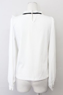画像2: Secret Honey / はしごレースリボンハイネックトップス   T-25-04-23-004-CA-TO-SA-ZT