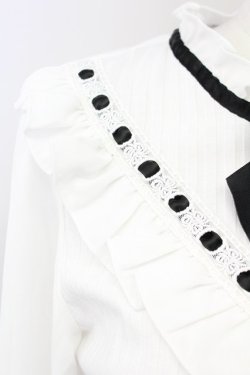 画像4: Secret Honey / はしごレースリボンハイネックトップス   T-25-04-23-004-CA-TO-SA-ZT