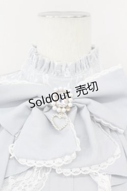 画像3: LOLITAその他(お買取対象外) / リボンレースオフショルブラウス  サックスＸ白 T-25-04-23-005-LO-BL-SA-ZT