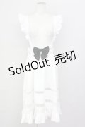 Alice Girl / フリルオーバースカート XL 白Ｘ黒 T-25-04-23-010-EL-SK-SA-ZI