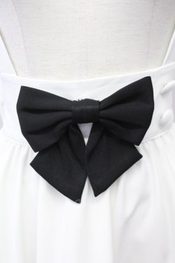 画像4: Alice Girl / フリルオーバースカート XL 白Ｘ黒 T-25-04-23-010-EL-SK-SA-ZT