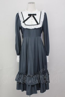 画像1: Amavel / Flavor Jamワンピース  ブルー T-25-04-23-016-CA-OP-SA-ZT