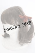 BABY PINK HOUSE / ウサギぬいぐるみヘアゴム  ブラウン T-25-04-25-021-LO-ZA-SA-ZT