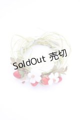 WONDERFUL WORLD / ストロベリーブレスレット  グリーン×レッド T-25-04-25-004-LO-ZA-SA-ZT