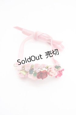 画像2: WONDERFUL WORLD / ミニバラブレスレット  ピンク T-25-04-25-008-LO-ZA-SA-ZT