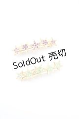 WONDERFUL WORLD / スターバレッタ2個セット  パープル/グリーン T-25-04-26-017-LO-ZA-SA-ZT