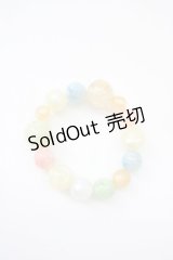 WONDERFUL WORLD / マルチカラーブレスレット  マルチカラー T-25-04-26-020-LO-ZA-SA-ZT