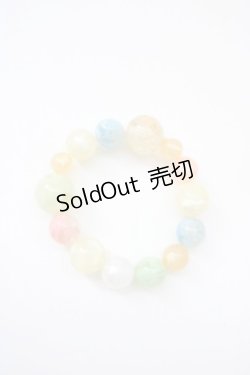 画像1: WONDERFUL WORLD / マルチカラーブレスレット  マルチカラー T-25-04-26-020-LO-ZA-SA-ZT