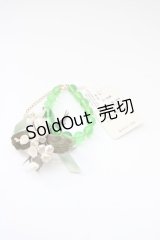 KANEKO ISAO / 鈴蘭ブレスレット  グリーン T-25-04-26-021-EL-ZA-SA-ZT