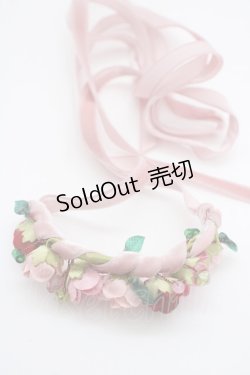 画像2: WONDERFUL WORLD / ミニバラチョーカー  ピンク T-25-04-26-004-LO-AC-SA-ZT