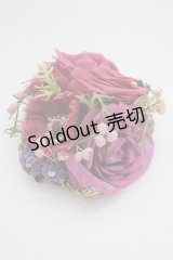 WONDERFUL WORLD / ポピーブーケコサージュ  パープル T-25-04-26-007-LO-ZA-SA-ZT