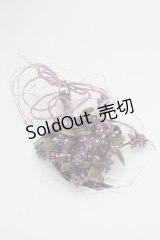 WONDERFUL WORLD / ブーケコサージュ  パープル T-25-04-26-009-LO-ZA-SA-ZT