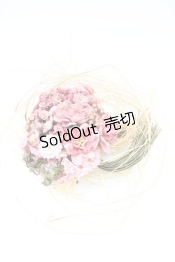 画像1: PINK HOUSE / 藁付ブーケコサージュ  ピンク T-25-04-26-012-LO-ZA-SA-ZT