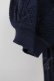 画像4: axes femme / 巻き薔薇透かし半袖ニットトップス  ネイビー T-25-05-16-017-AX-TO-SA-ZT